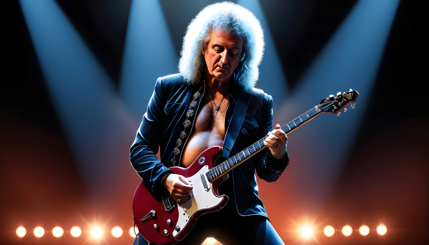 Brian May Queen Guitarist