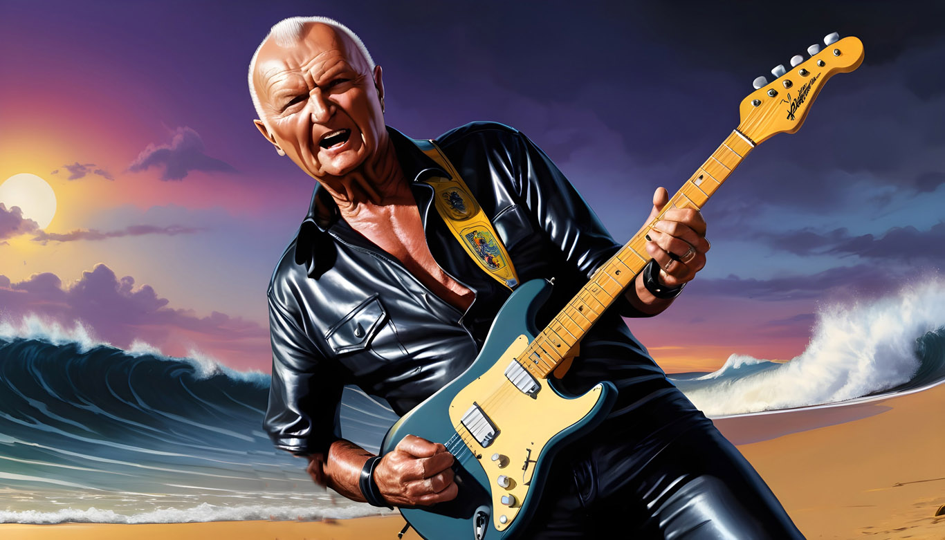 Dick Dale the king of surf guitar