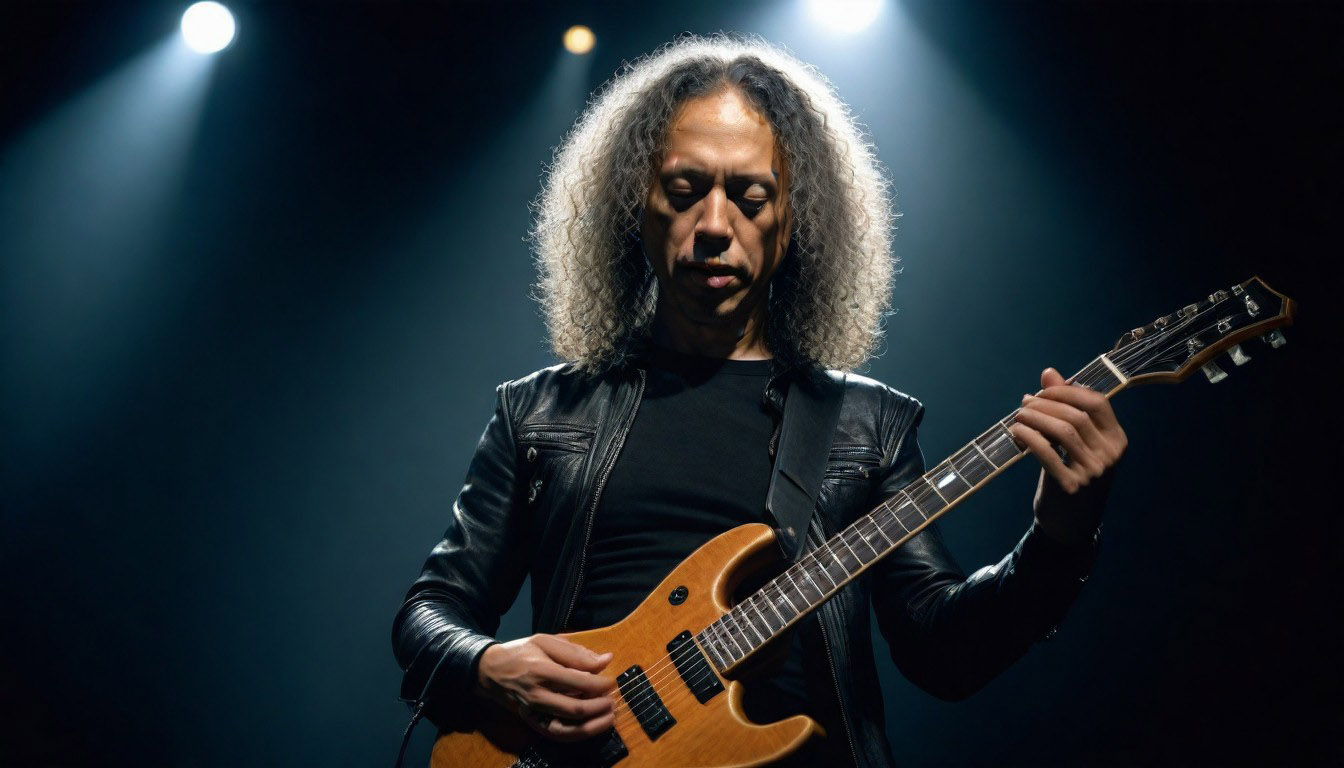 Kirk Hammett guitarist