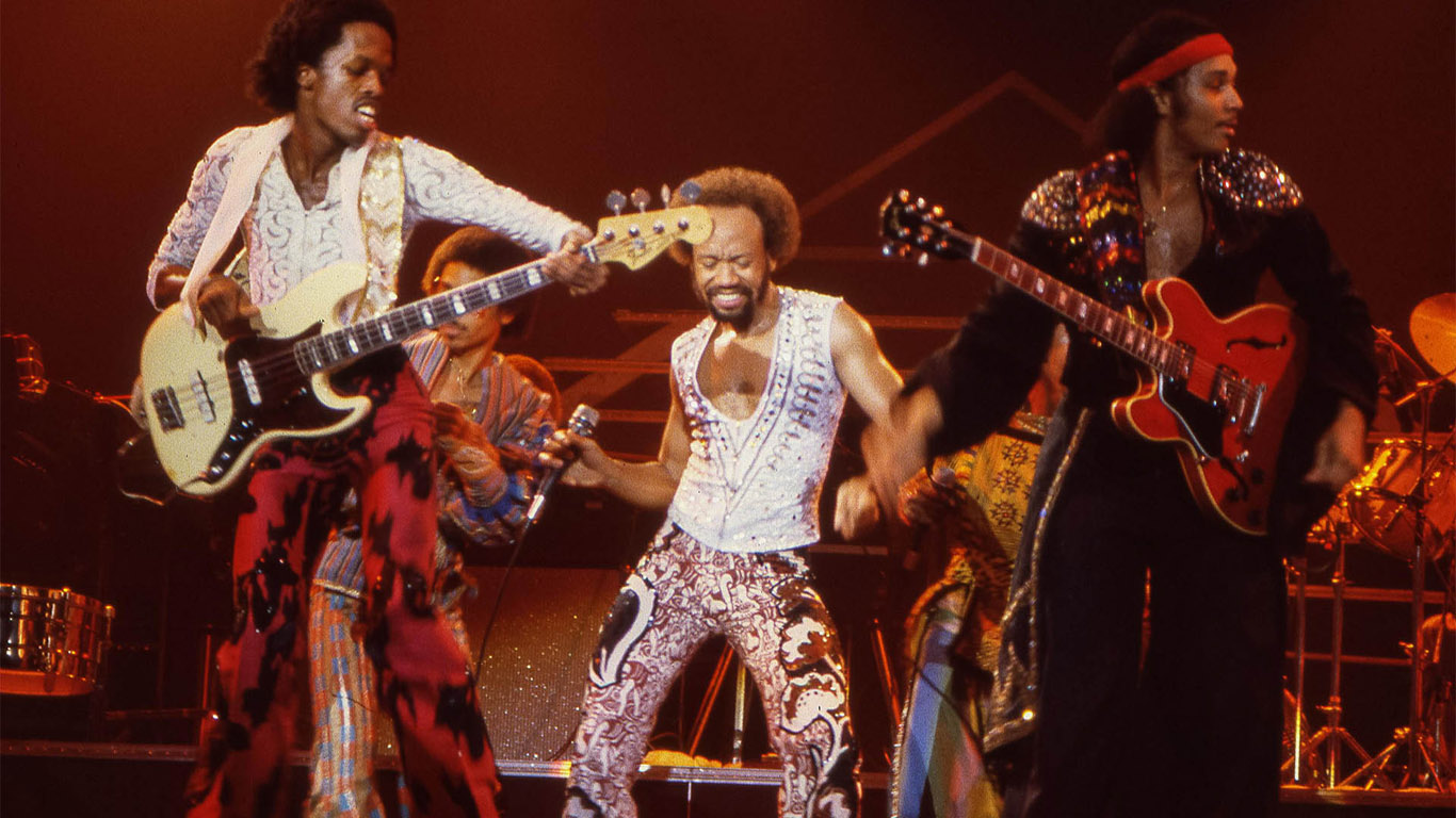 Earth Wind and Fire gig