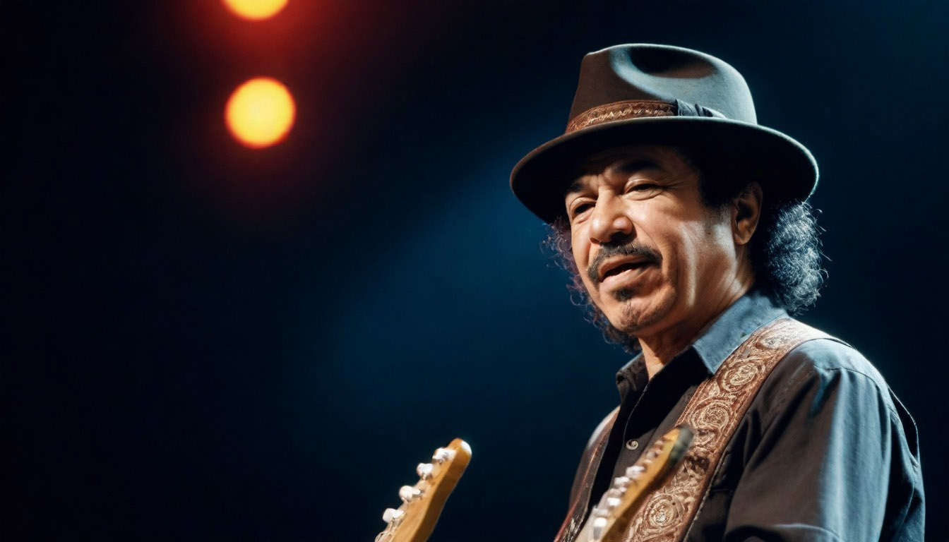 Carlos Santana guitarist