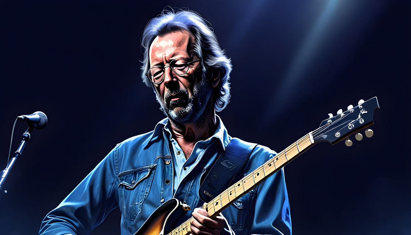 Rock Guitarist Eric Clapton