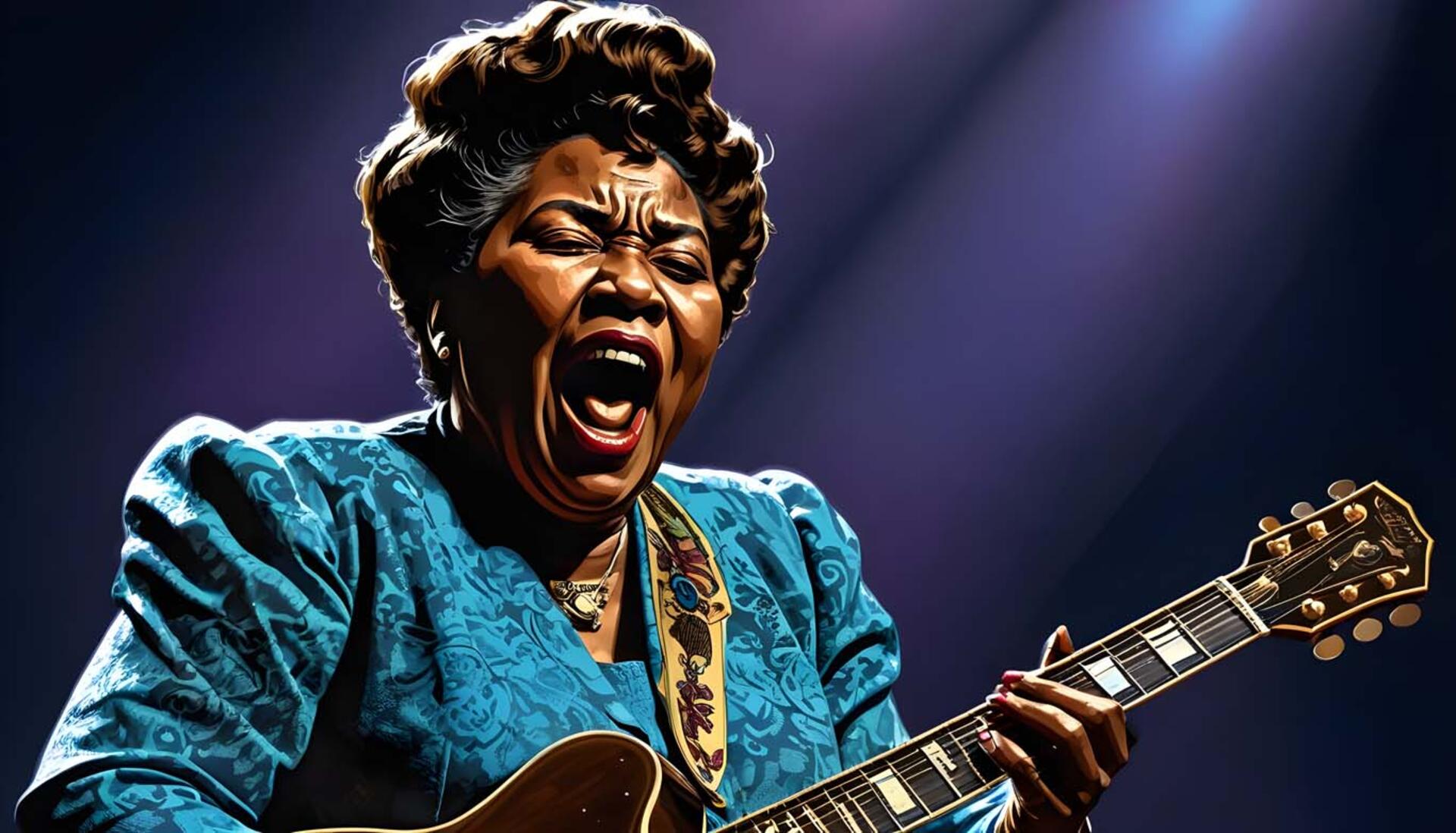 Sister Rosetta Tharpe blues guitarist