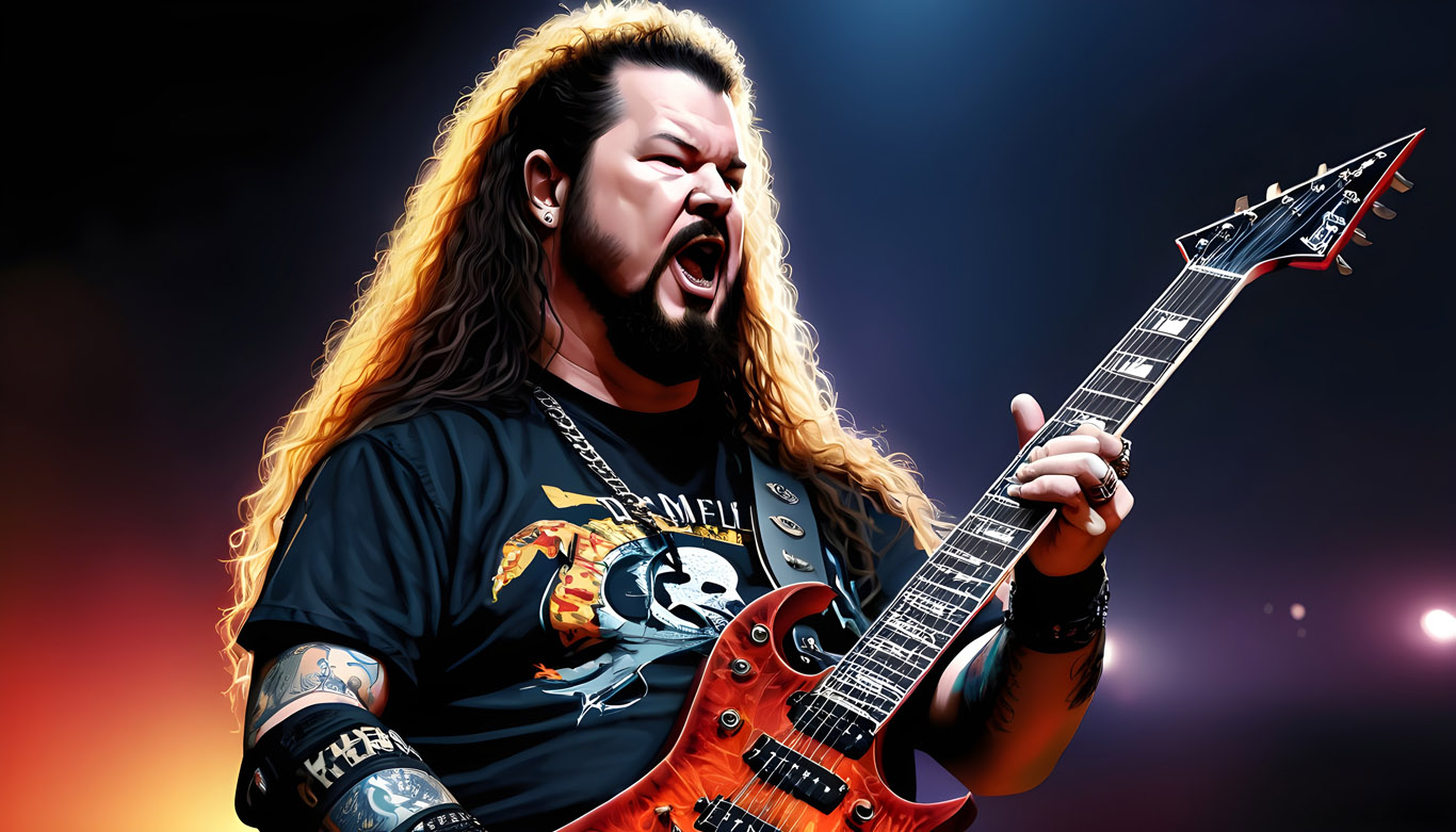 Dimebag Darrell guitarist