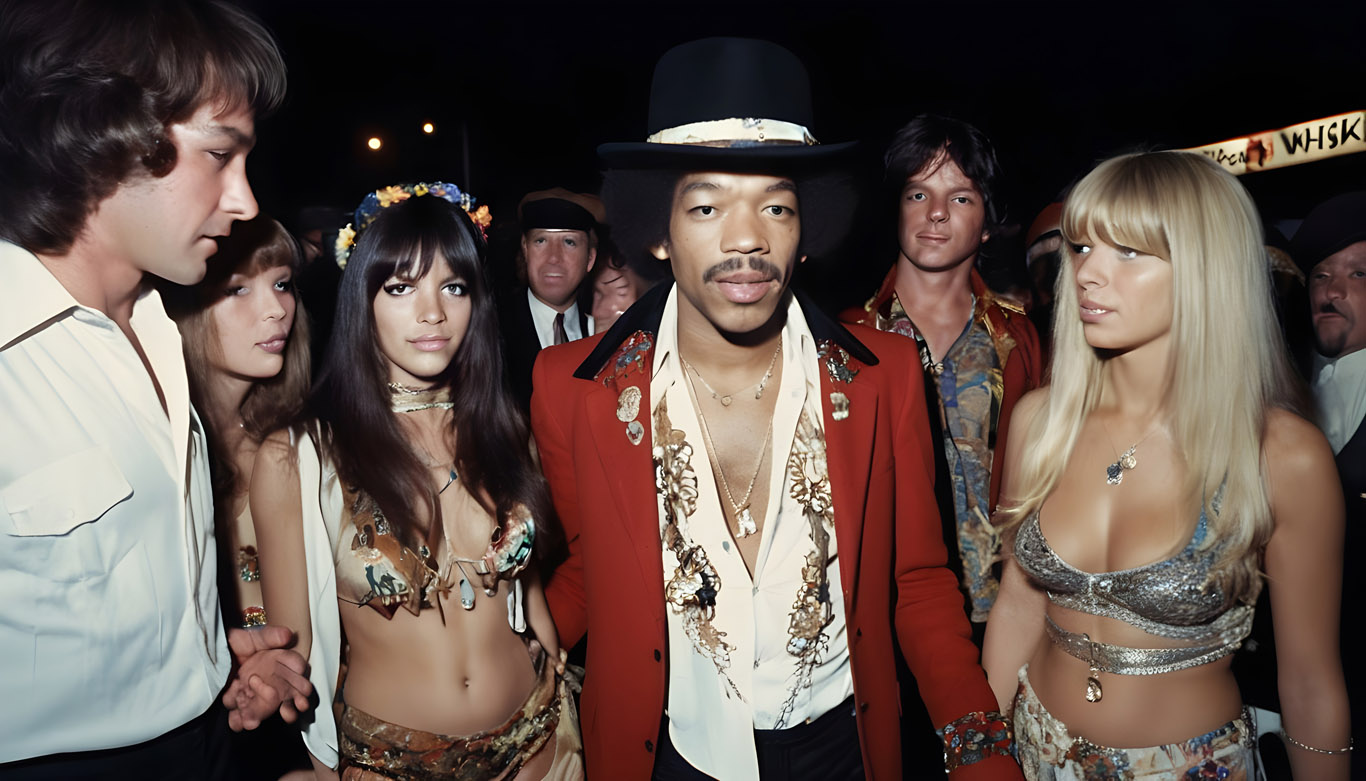 Jimi Hendrix LA 1969
