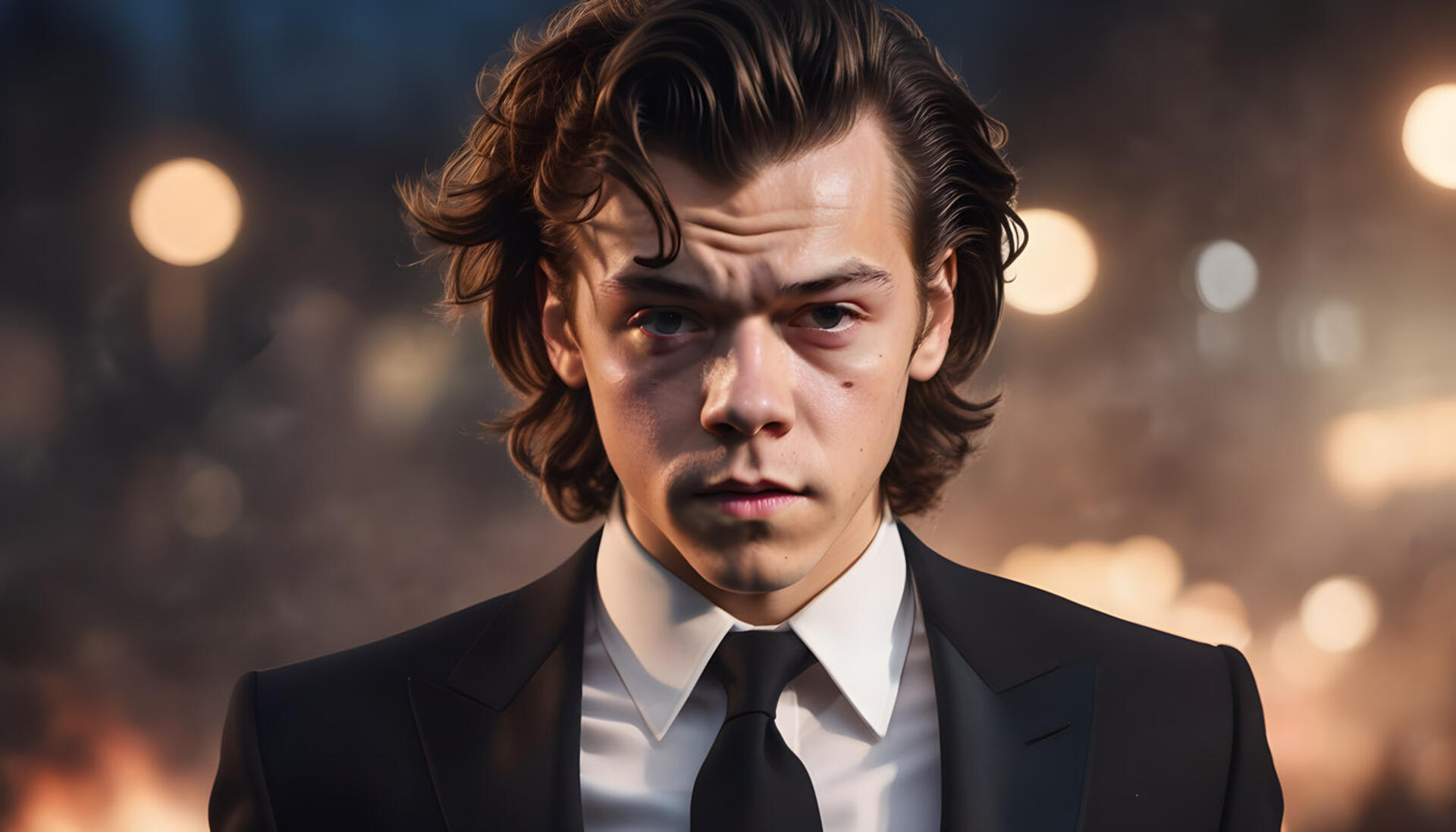 18 year old Harry Styles portrait