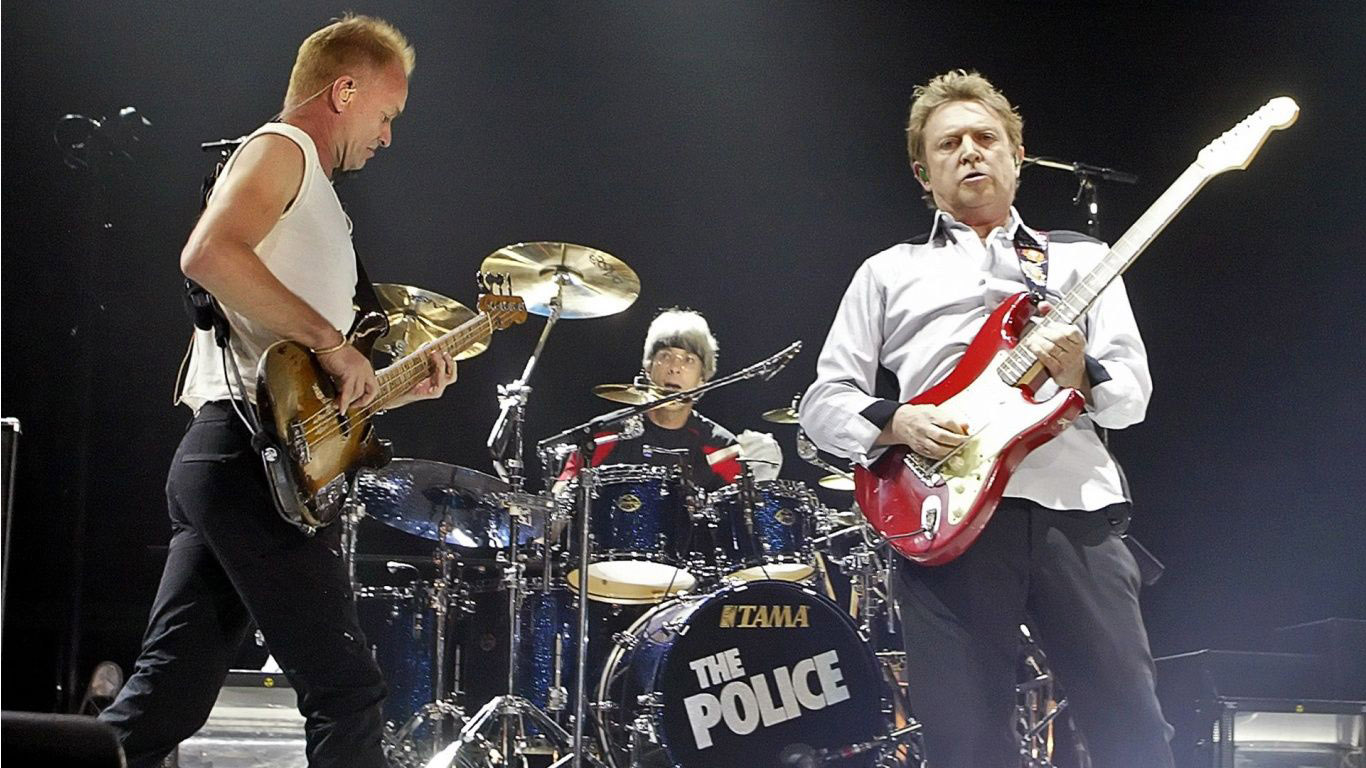 The Police Onstage