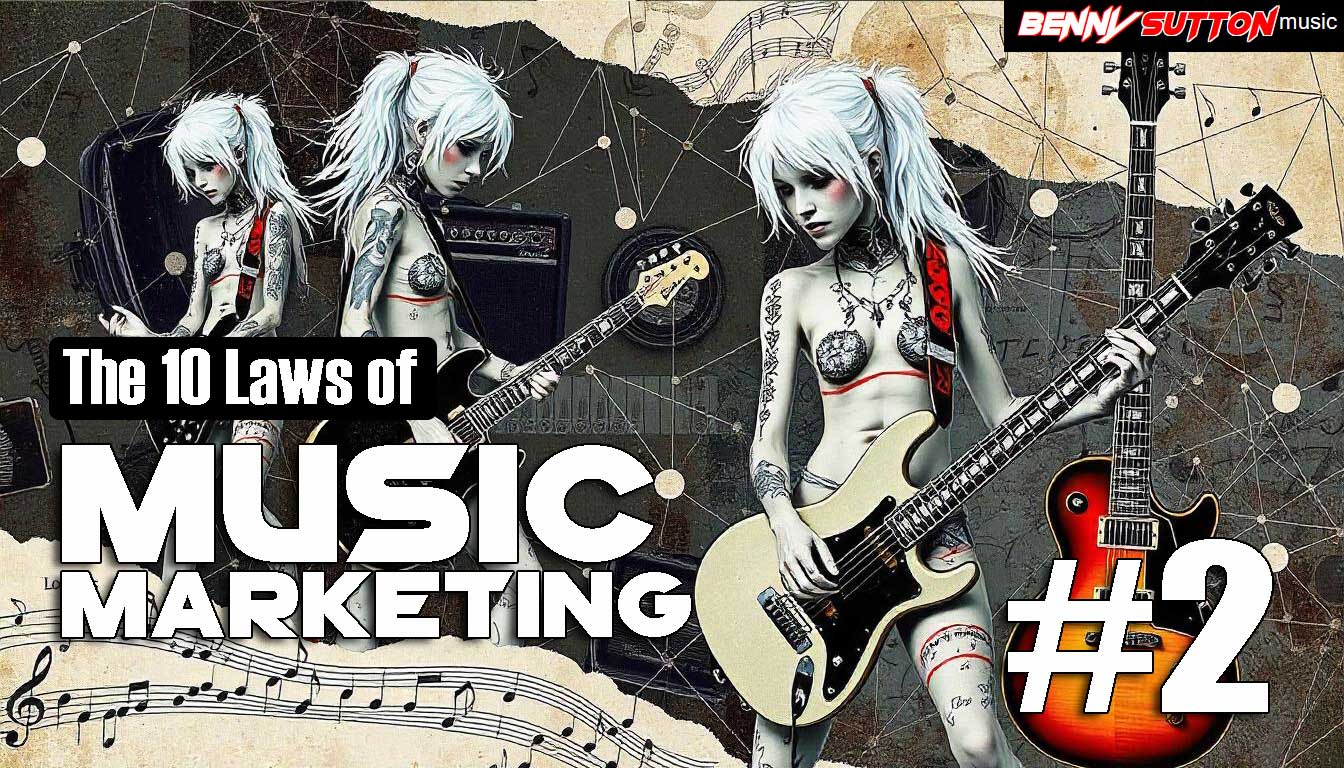 The 10 Laws of Music Marketing #2 :: if you can't be #1, do this!